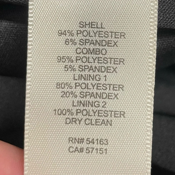 Eliza J Sequin Balloon-Sleeve Sheath Black Dress size 6 Elegant Evening Classic - Picture 9 of 11